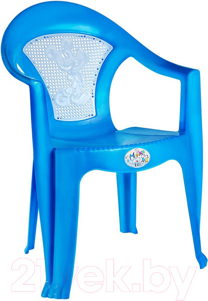 Изображение товара Стул детский Эльфпласт Микки / EP168 (голубой)