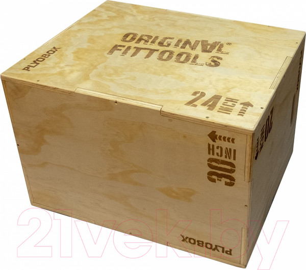 Изображение товара Тумба для кроссфита Original FitTools FT-PLYO1 (плиометрическая)