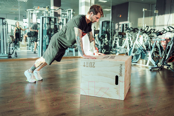 Изображение товара Тумба для кроссфита Original FitTools FT-PLYO1 (плиометрическая)