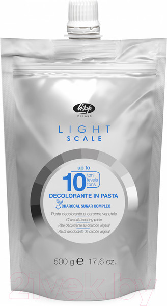 Изображение товара Порошок для осветления волос Lisap Черная для осветления волос Light Scale 10-levels (500г)