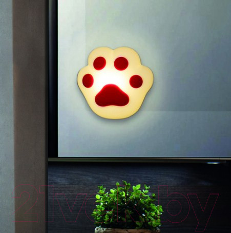 Изображение товара Ночник Neon-Night Кошачья лапа 503-005 (розовый)