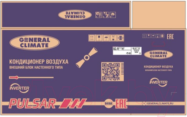 Изображение товара Сплит-система General Climate GC-RE09HR/GU-RE09H inverter