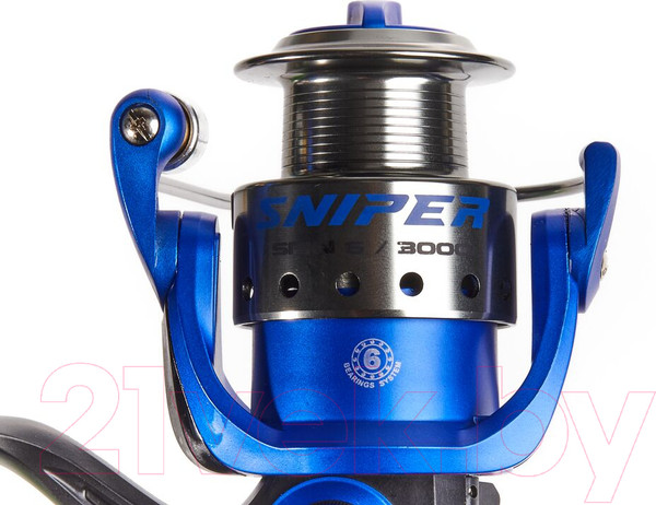 Изображение товара Катушка безынерционная Salmo Sniper Spin 6 3000FD / SSS06-30FD