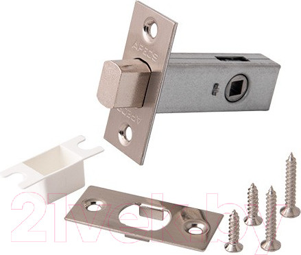 Изображение товара Защелка врезная Apecs L-0126-NIS (матовый никель)