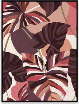 Изображение товара Картина Orlix Крупные листья / CA-12784