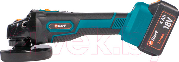 Изображение товара Угловая шлифовальная машина Bort BWS-18Li-125 (93722340)