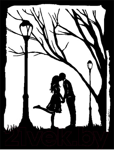 Изображение товара Декор настенный Arthata Встреча 30x40-B / 120-1 (черный)