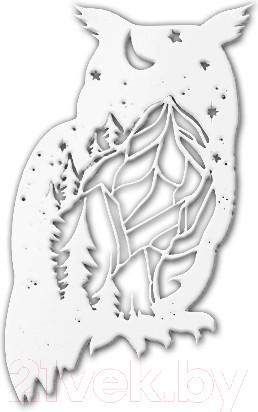 Изображение товара Декор настенный Arthata Птичка 50x95-V / 121-1 (белый)