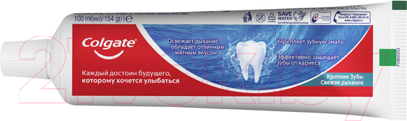 Изображение товара Зубная паста Colgate Крепкие зубы, свежее дыхание (100мл)
