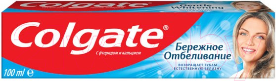 Изображение товара Зубная паста Colgate Бережное отбеливание (100мл)