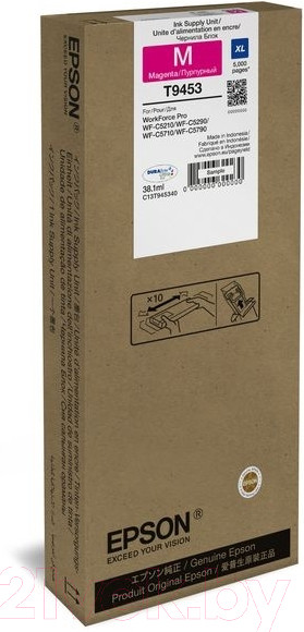 Изображение товара Контейнер с чернилами Epson T9453 (C13T945340)