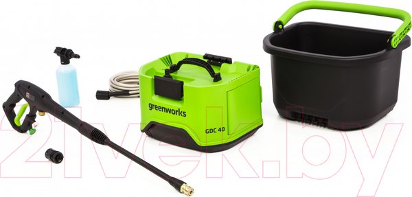 Изображение товара Мойка высокого давления Greenworks GDC40 (5104507)