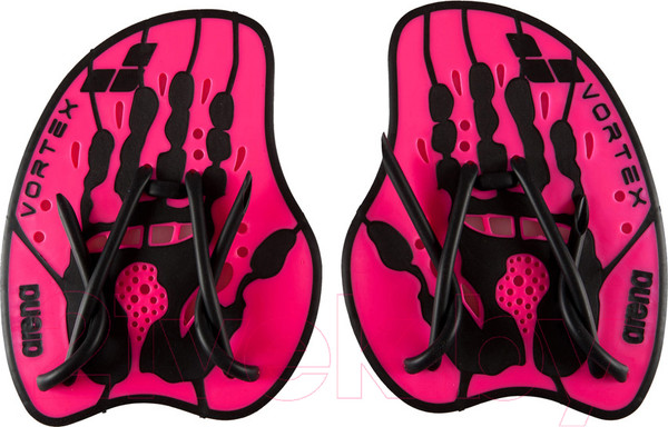 Изображение товара Лопатки для плавания ARENA Vortex Evolution Hand Paddle 95232 95 (M, Pink/Black)