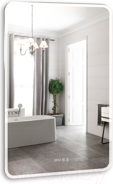 Изображение товара Зеркало Silver Mirrors Стив 80x120 / LED-00002343