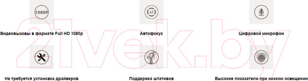 Изображение товара Веб-камера A4Tech PK-930HA (черный)