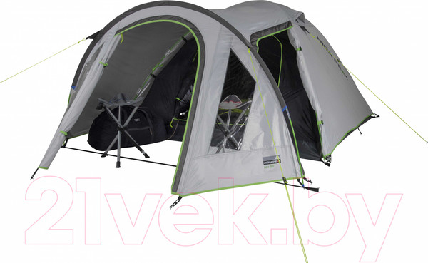 Изображение товара Палатка High Peak Kira 3 / 10370 (Nimbus/серый)