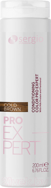 Изображение товара Тонирующий кондиционер для волос Sergio Professional Pro Expert (200мл, холодный каштан)