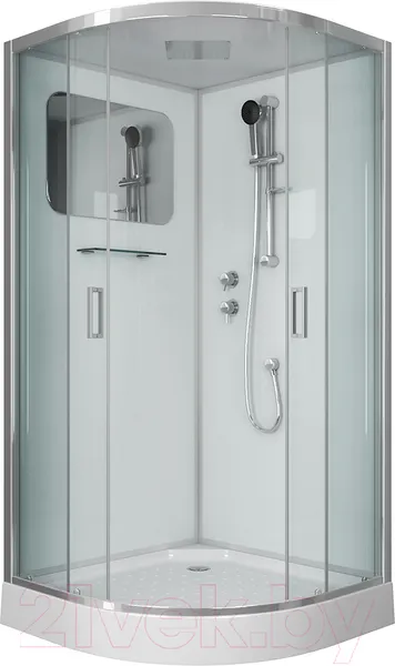Изображение товара Душевая кабина Niagara NG-6001-01 90x90x210 (прозрачное стекло)