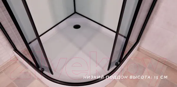 Изображение товара Душевая кабина Niagara NG-6002-01 100x100x210 (прозрачное стекло)