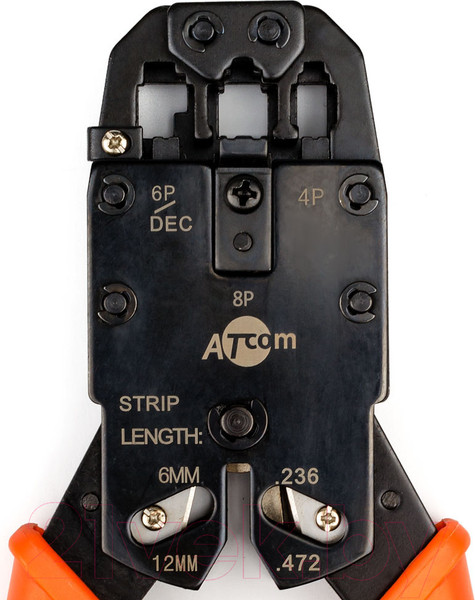 Изображение товара Инструмент обжимной ATcom 2008R / AT3787 (RJ45, RJ11)