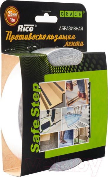 Изображение товара Скотч противоскользящий Grace Средней зернистости (25ммx15м)