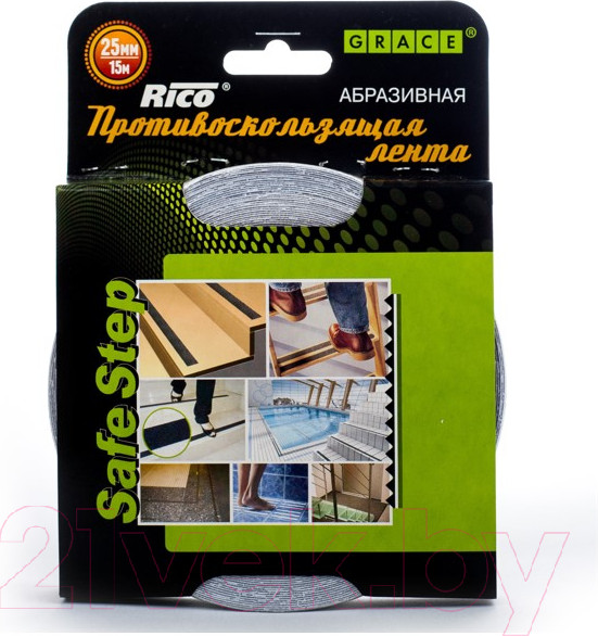 Изображение товара Скотч противоскользящий Grace Средней зернистости (25ммx15м)