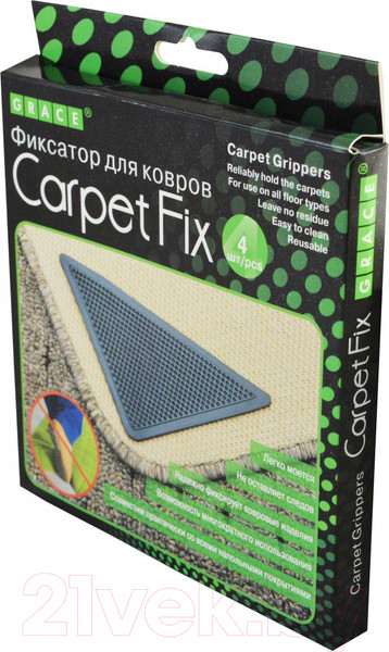Изображение товара Набор фиксаторов для ковра Grace Carpet Fix
