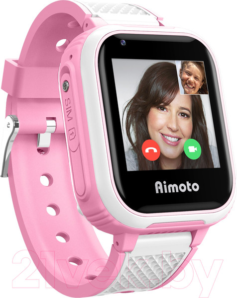 Изображение товара Умные часы детские Aimoto Pro Indigo 4G / 9500103 (розовый)