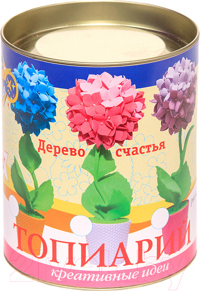 Изображение товара Набор для творчества Волшебная мастерская Топиарий. Гортензия / ТПМ-05 (розовый)