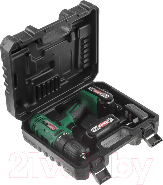 Изображение товара Аккумуляторная дрель-шуруповерт Hammer Flex ACD12BS (680327)