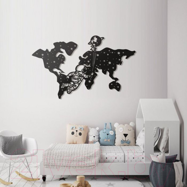 Изображение товара Декор настенный Arthata Вперед к мечте! 70x120-B / 129-5 (черный)