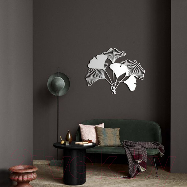 Изображение товара Декор настенный Arthata Алоказия 30x40-V / 134-1 (белый)