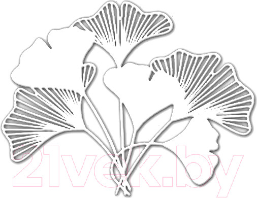 Изображение товара Декор настенный Arthata Алоказия 50x70-V / 134-1 (белый)