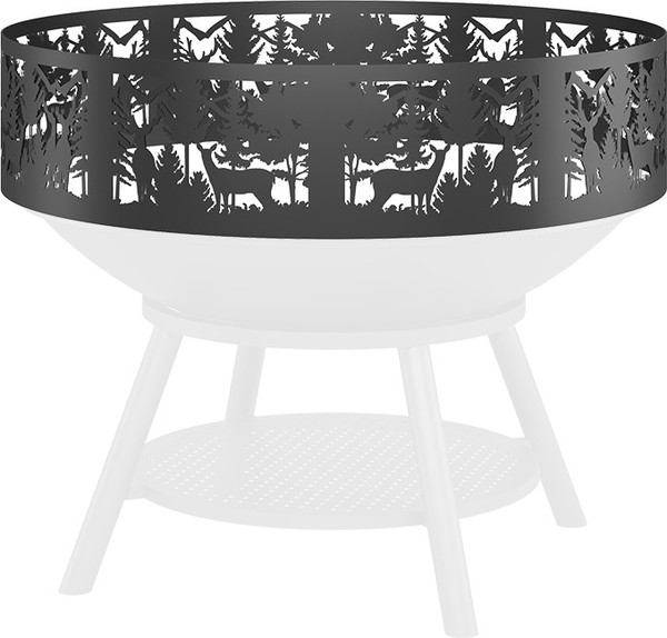 Изображение товара Декор для чаши костровой Везувий Русский Лес 1000