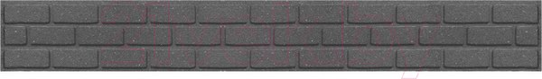 Изображение товара Бордюр садовый Multy Home Bricks EU5000164 (серый)