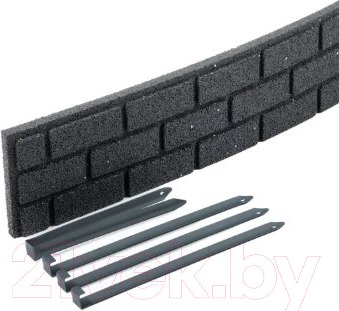 Изображение товара Бордюр садовый Multy Home Bricks EU5000164 (серый)