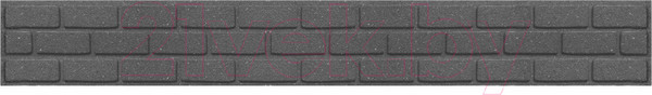 Изображение товара Бордюр садовый Multy Home Bricks EU5000165 (серый)