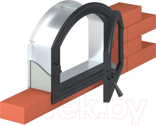 Изображение товара Тоннель монтажный для печи Везувий 222 223 (280x415x120)