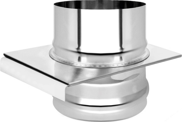 Изображение товара Шибер для труб Везувий 0.5мм д.100 (задвижной)