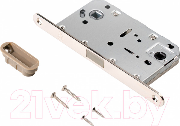 Изображение товара Защелка врезная с фиксацией VELA V1895-NIS (матовый никель)