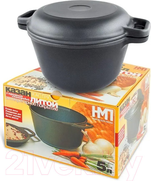 Изображение товара Казан Нева Металл Посуда 6850