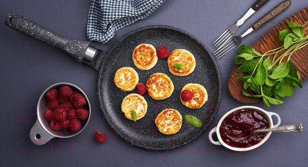 Изображение товара Блинная сковорода Нева Металл Посуда Байкал 256224