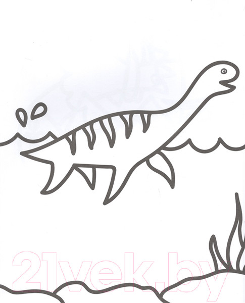 Изображение товара Раскраска Росмэн Моя первая большая раскраска. Динозавры