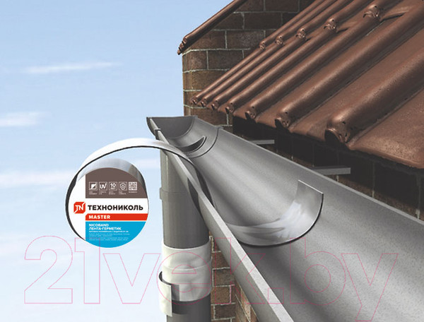 Изображение товара Гидроизоляционная лента Технониколь Nicoband 30см (10м, серебристый)