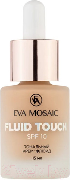 Изображение товара Тональный флюид Eva Mosaic Fluid Touch 02 светло-бежевый (15мл)