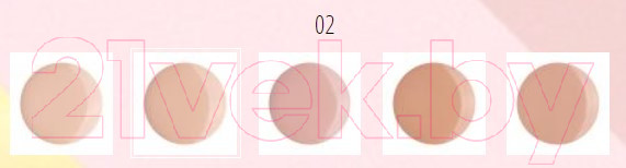 Изображение товара Тональный флюид Eva Mosaic Fluid Touch 02 светло-бежевый (15мл)