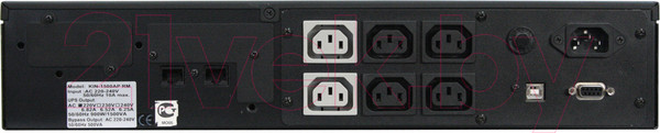 Изображение товара ИБП Powercom King Pro RM KIN-1200AP LCD
