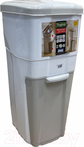Изображение товара Система сортировки мусора Trypla Bianco