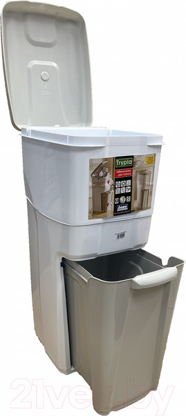 Изображение товара Система сортировки мусора Trypla Bianco