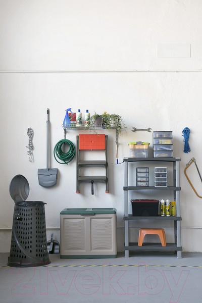 Изображение товара Контейнер для мусора Vario 110л (черный/синий)